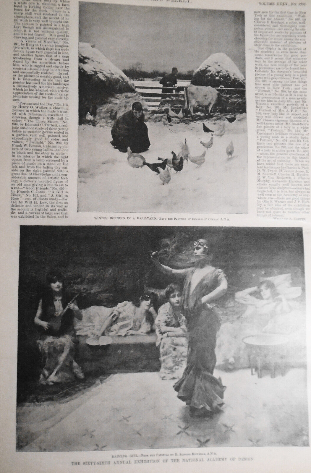 Harper's Weekly April 18, 1891 - P T Barnum death; Australia Life; Baby King etc
