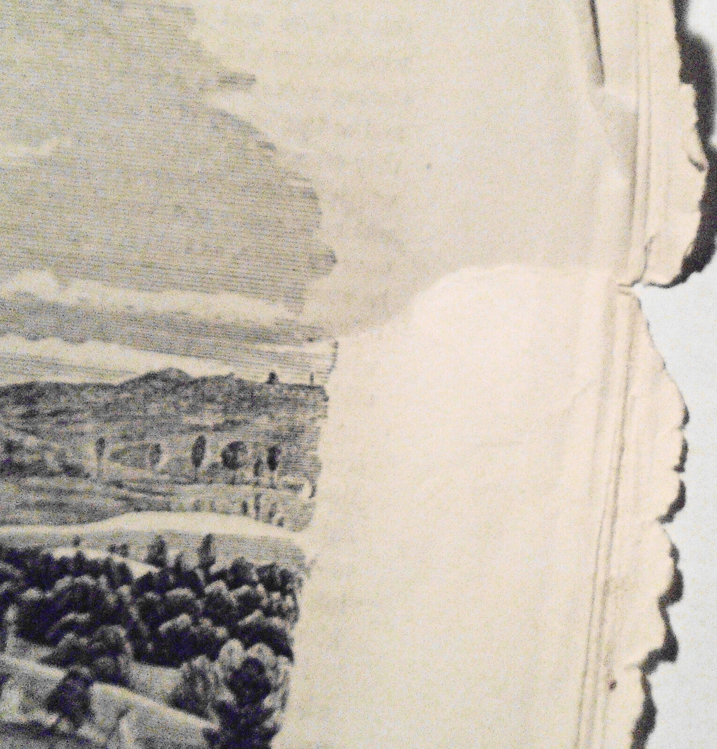 Caldwell Village, New York - Gleason's Pictorial, 1852. Original, Story & Print