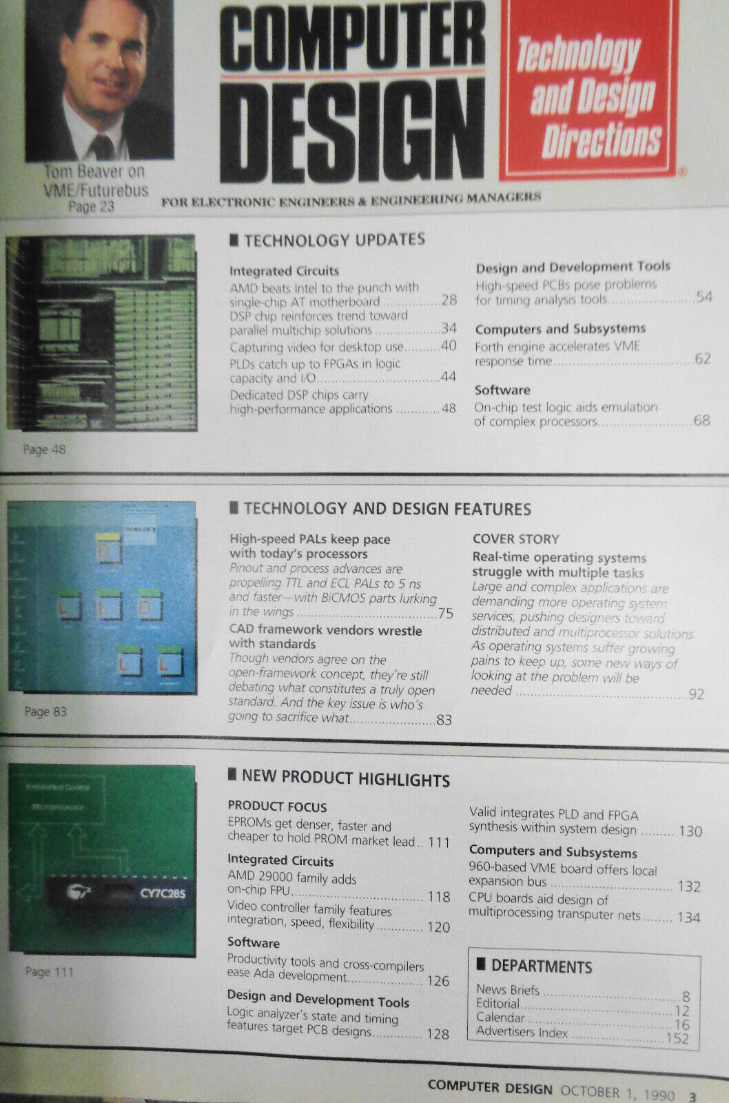 Computer Design Magazine, October 1, 1990. Real-time Operating Systems Struggle.