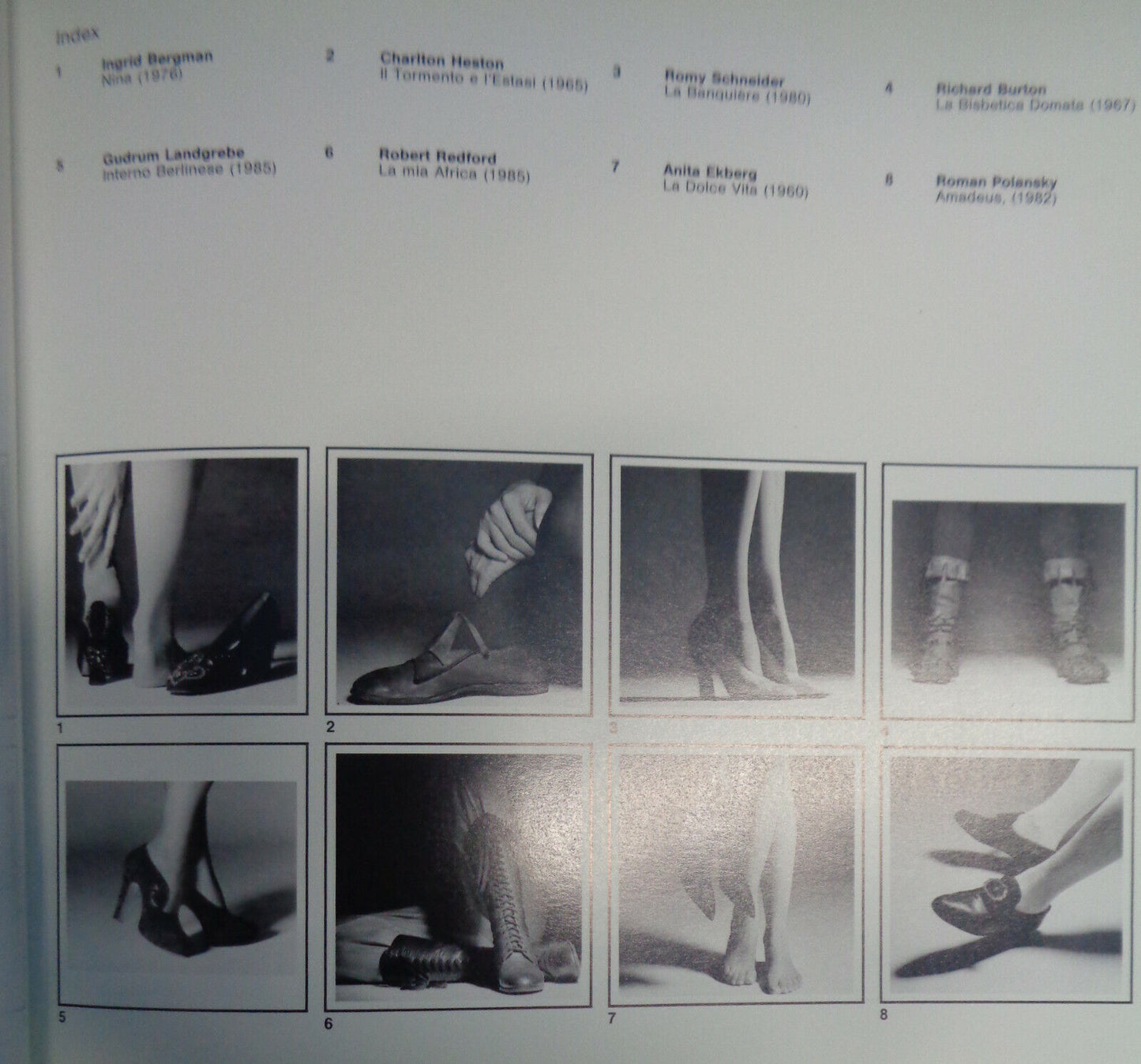 Due passi tra le stelle [Shoes from the stars] 1991 catalog -Italian Trade Commi