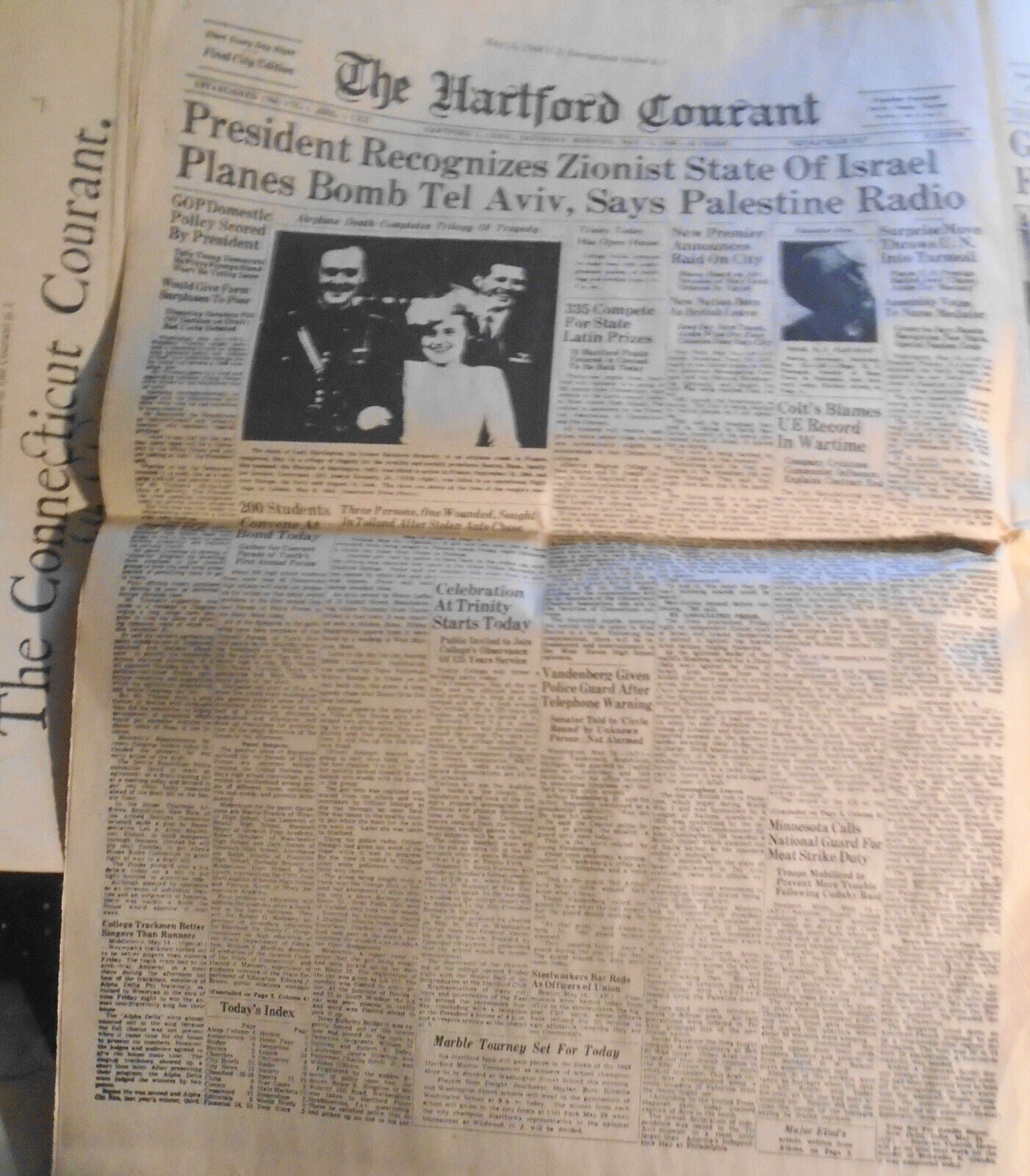 The Connecticut Courant -  historic issues 18th - 20th century reprints