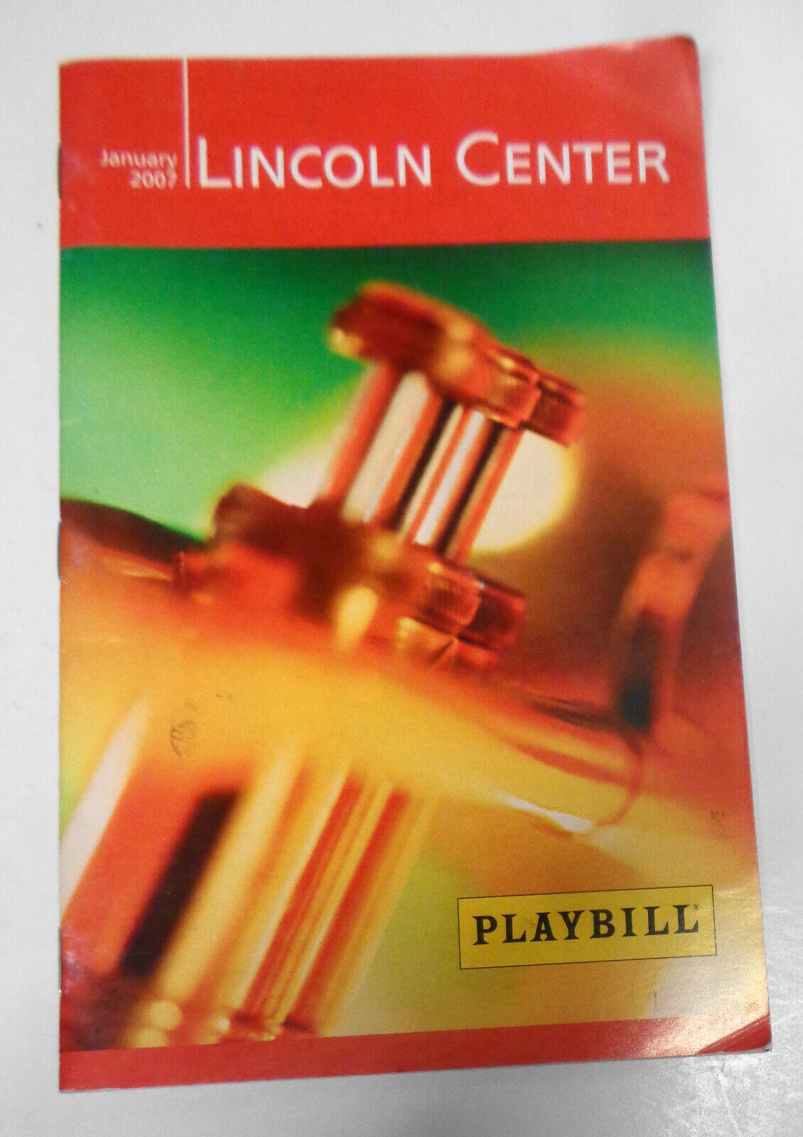 David Lynch and Donovan Playbill - January 2007  Alice Tully Hall Lincoln Center