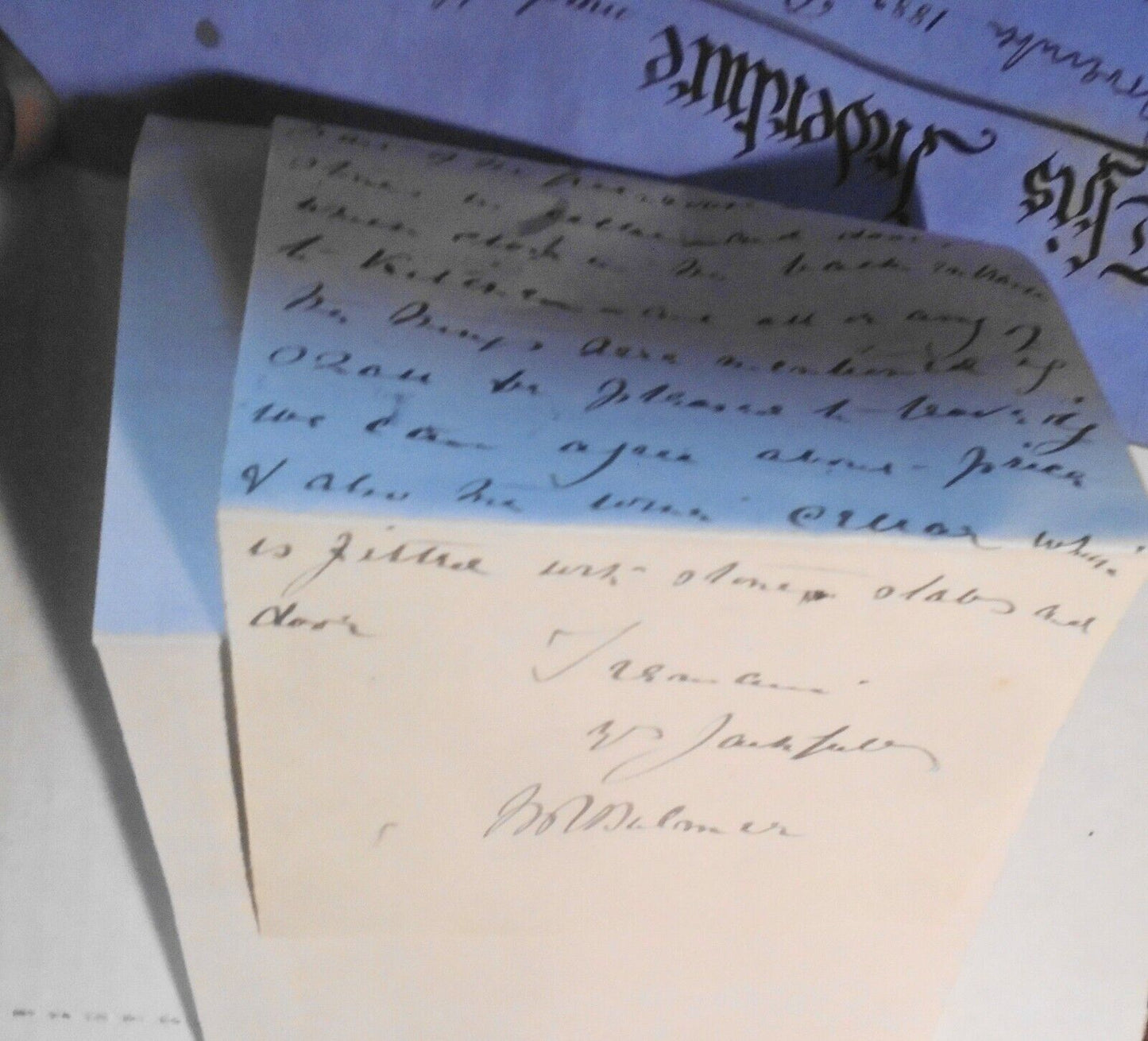 1882 Lease indenture. Hereford, England