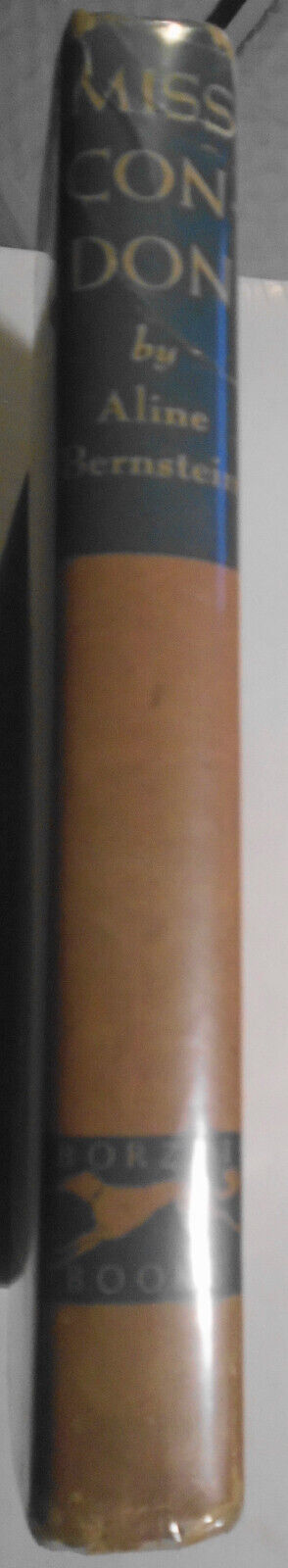 Miss Condon, by Aline Bernstein. First Edition, 1947. Hardcover/DJ