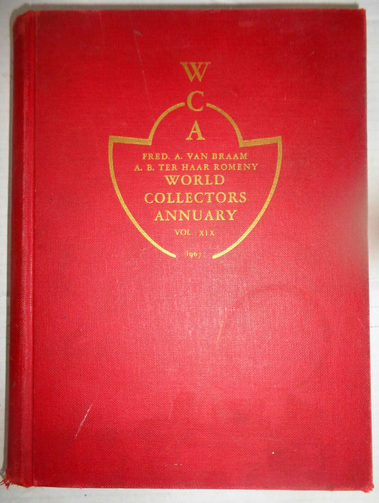 WORLD COLLECTORS ANNUARY, VOLUME XIX, 1967