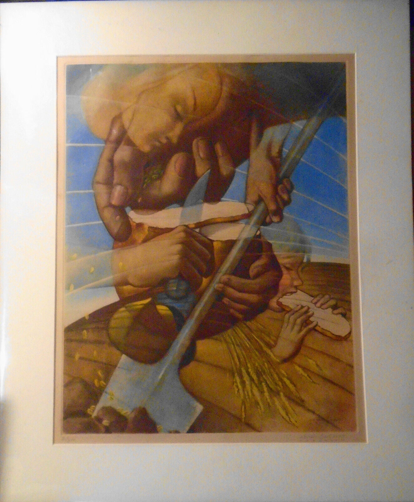 Jean-Dominique van CAULAERT (1897-1979) - SIGNED Poster No. 2 of 300.  31" X 26"