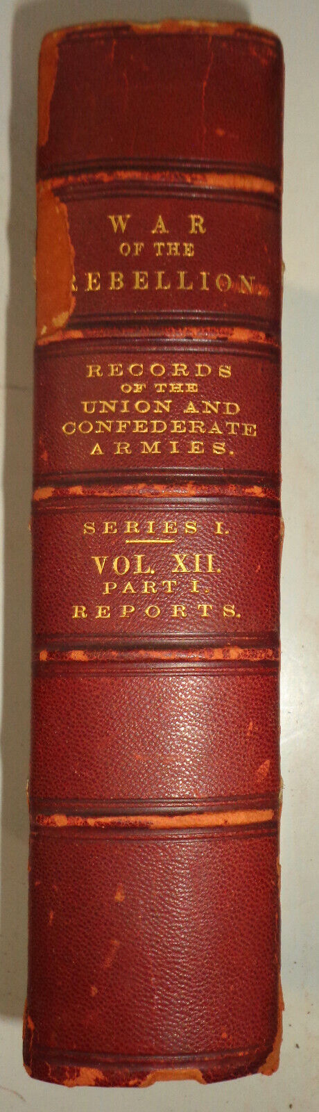 1885 War of Rebellion - Ser 1, Vol 12 Pt 1, Reports. Oper. in N.VA, W.VA, and MD
