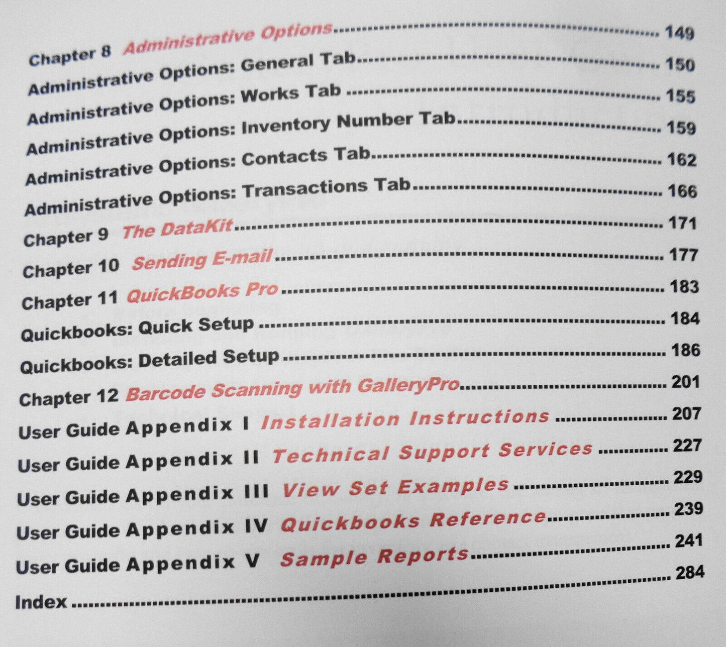 Artsystems GalleryPro User Guide - Version 2.7, 2005