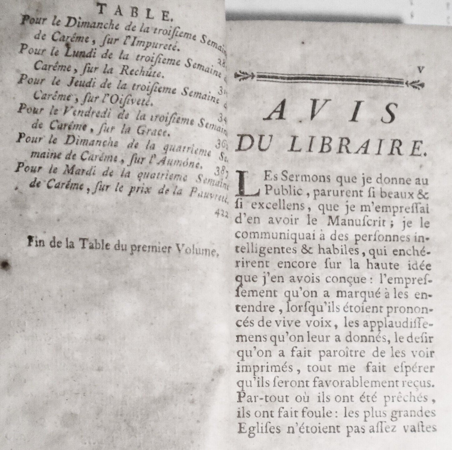 1764 Sermons nouveaux sur les vérités les plus intéressantes. Tome Premier.