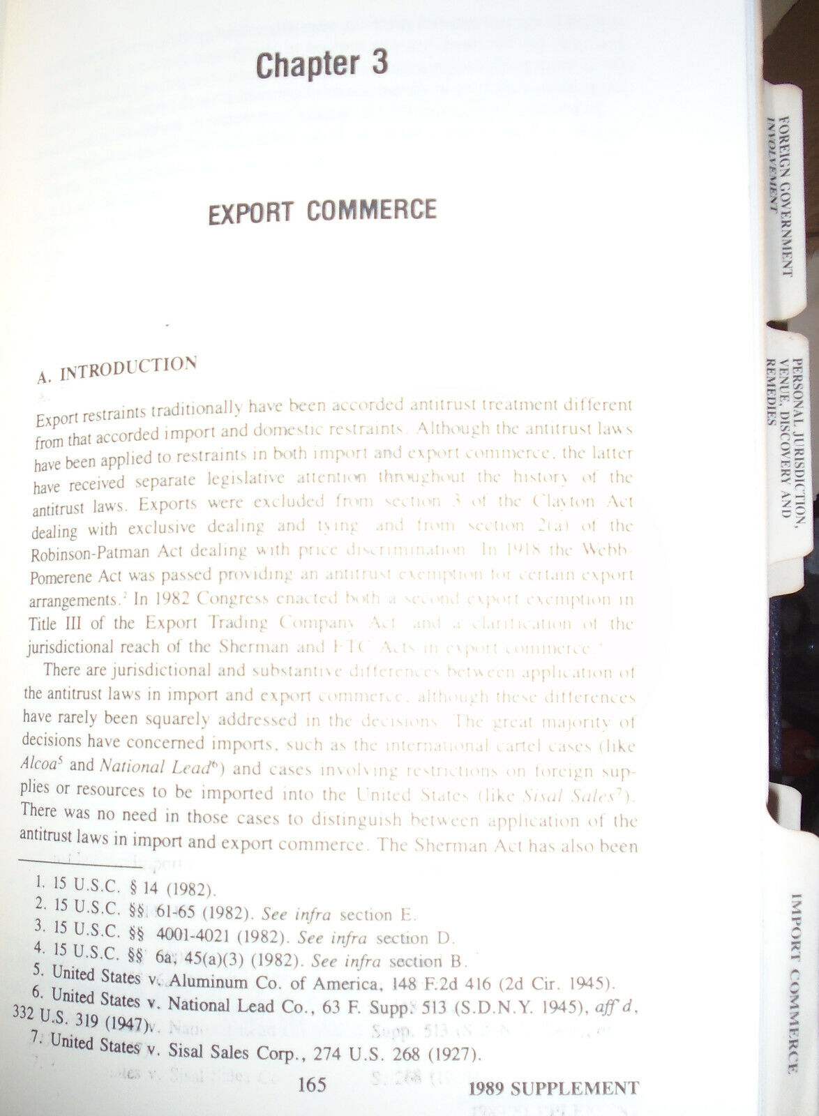 United States, Common Market & international antitrust: a comparative guide 1989