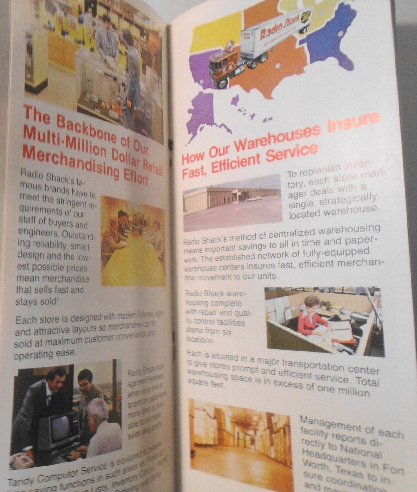 1980 Radio Shack Recruitment Brochure -  the exciting world of Retail Management