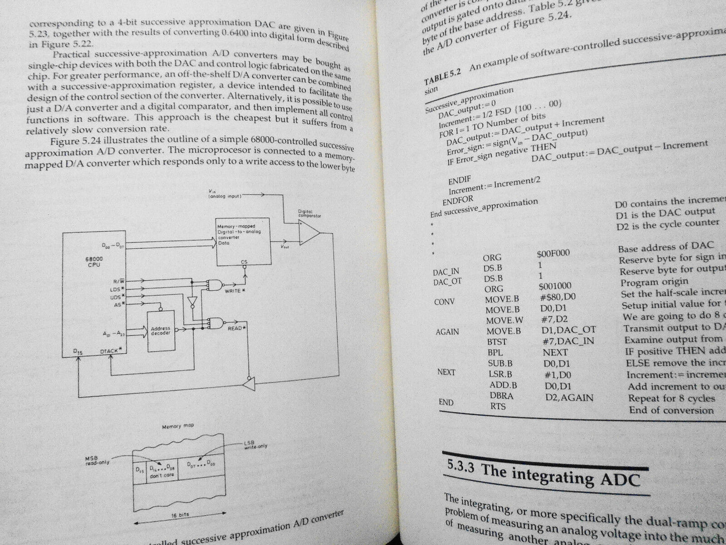 Microprocessor interfacing and the 68000: peripherals and systems 1989 Hardcover