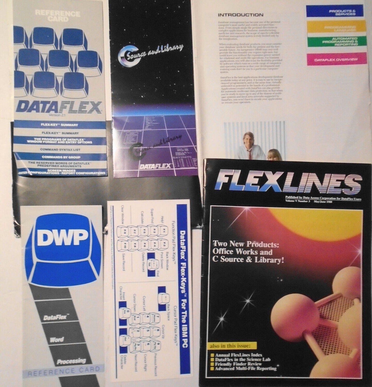 Dataflex Applications Development Database Press Kit - 1988