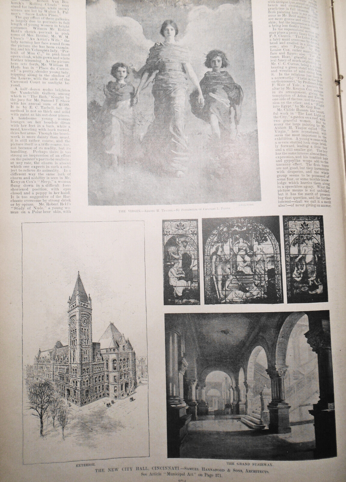 Harper's Weekly April 22, 1893 - Naval maneuvers; Circus; French cavalry;Artists