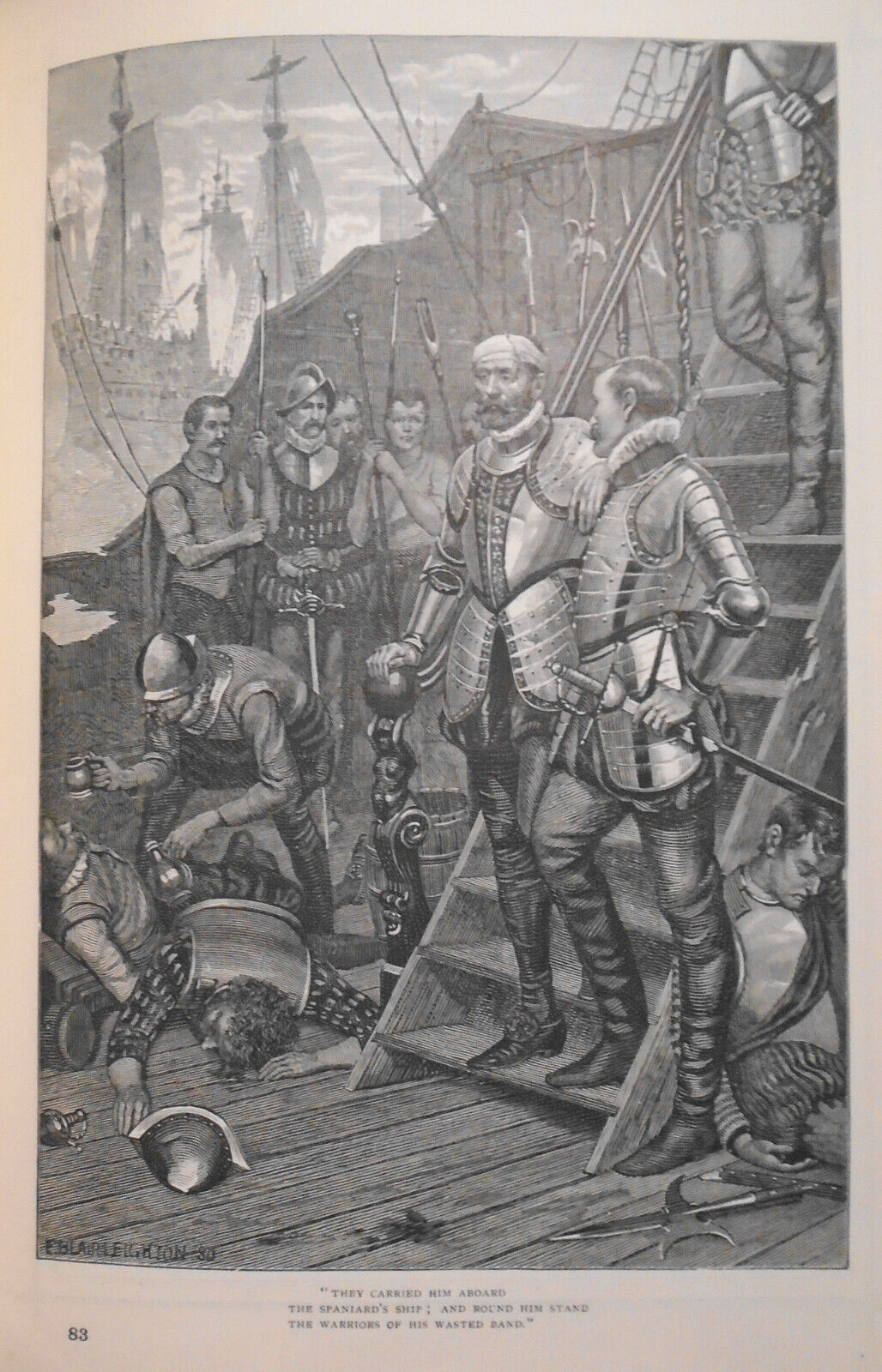 Illustrated British Ballads, by George Barnett Smith. 1882. Volumes II