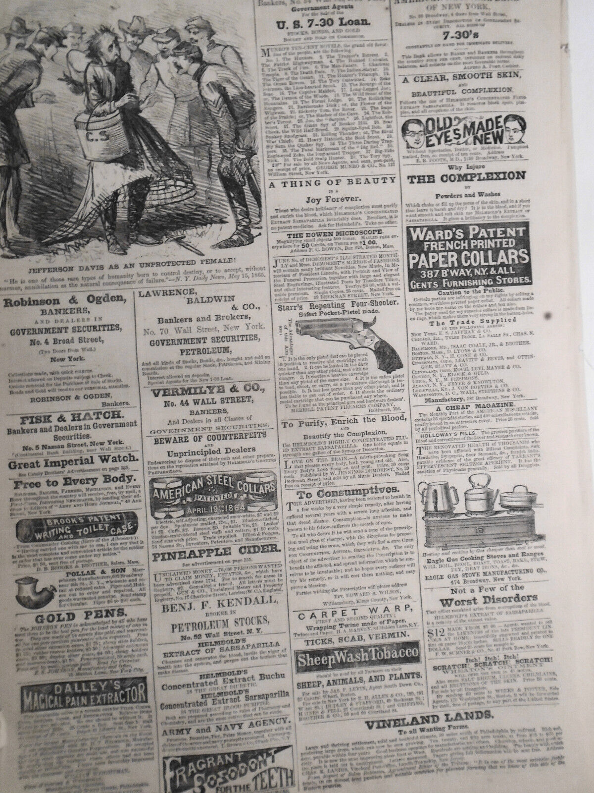 Harper's Weekly May 27, 1865 Original issue: Lincoln's Burial and Procession etc