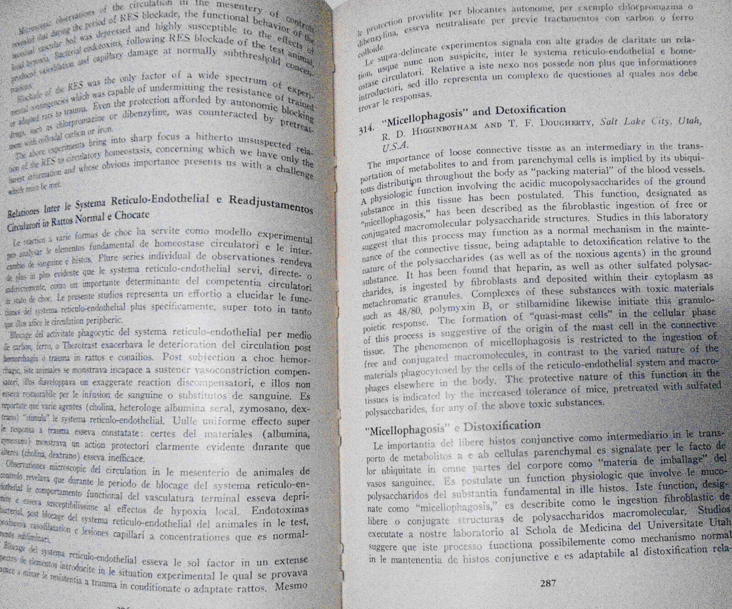 VIth International Congress of International Society of Hematology, Boston 1956