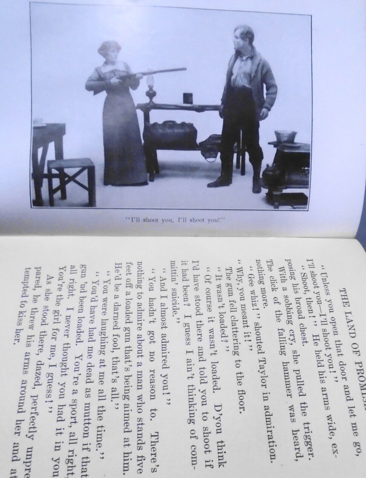 1914 The Land Of Promise Novelization of Somerset Maugham Play by Torbett 1st ed