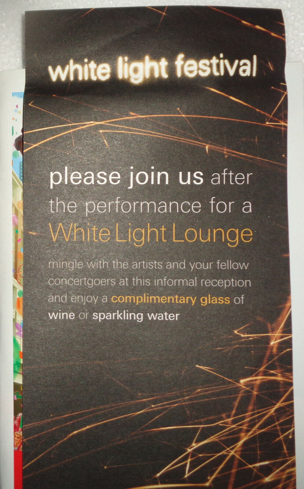 John Coltrane A Love Supreme, White Light Festival Playbill 2015 - Marsalis arr.