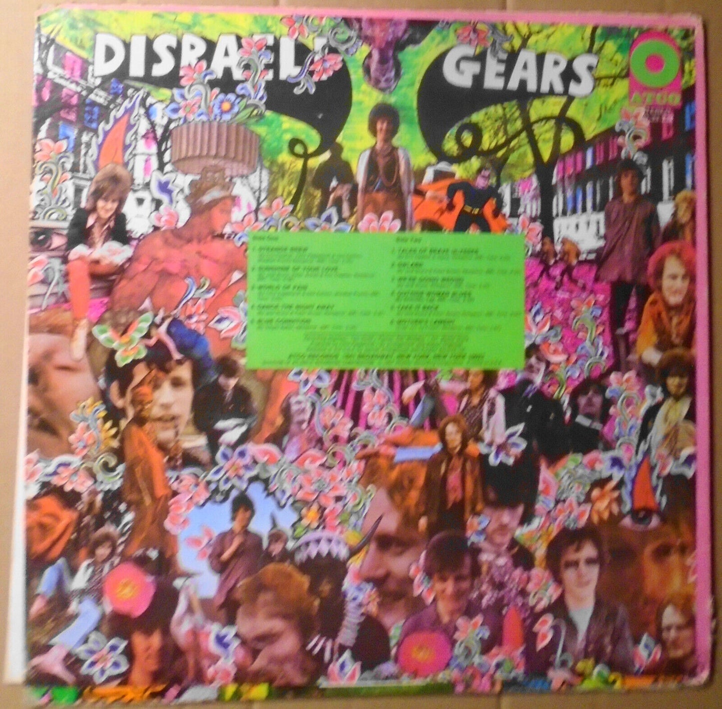 Cream : Disraeli Gears & Best of Cream - 2 LP lot - Eric Clapton; vinyl records