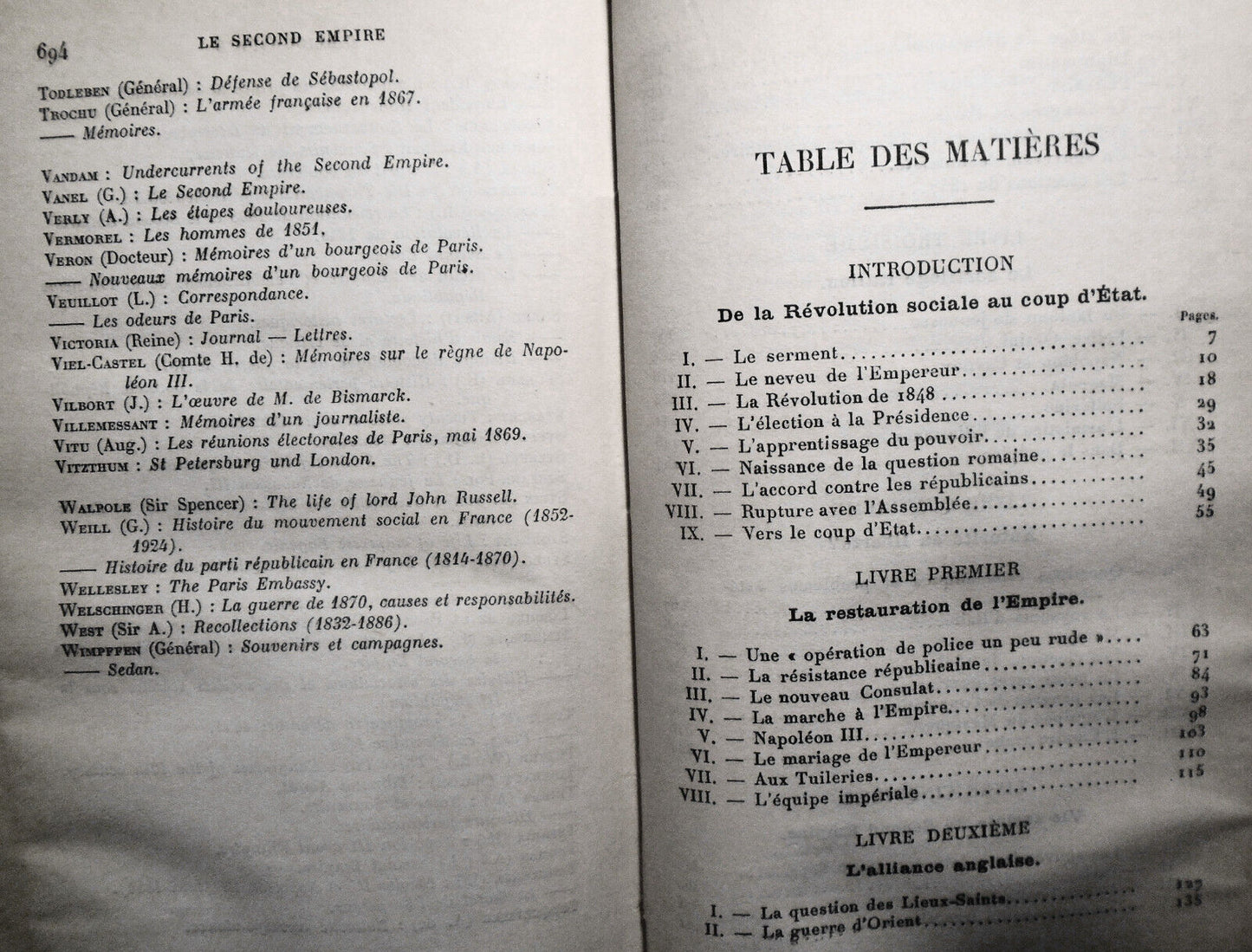 Octave Aubry : Le Second Empire. 1938  Artheme Fayard, Paris - in French