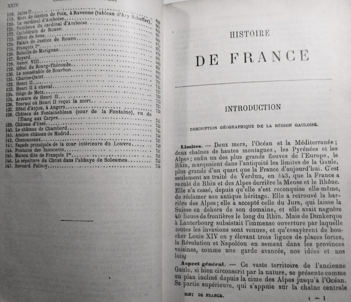 1893 Histoire de France, par Victor Duruy. 2 Vols. 12 color maps; 254 gravures