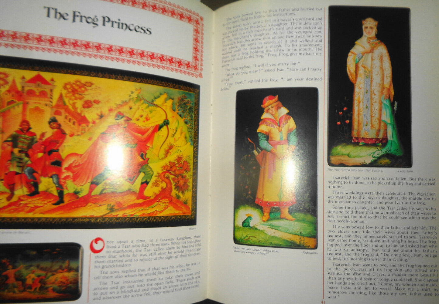 Russian lacquer, legends and fairy tales - SIGNED - by Lucy Maxym. 1981 1st ed.