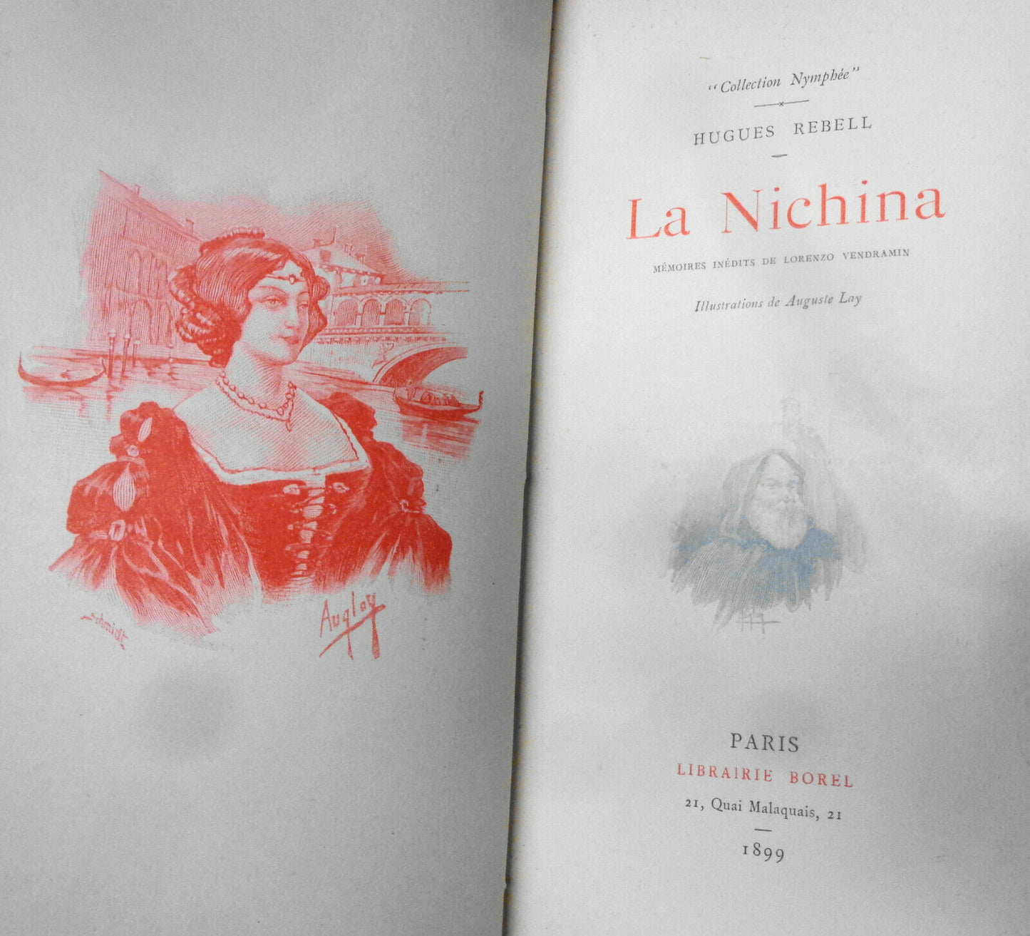 La Nichina : Memoires Inedits De Lorenzo Vendramin, By Hugues Rebell - 1899