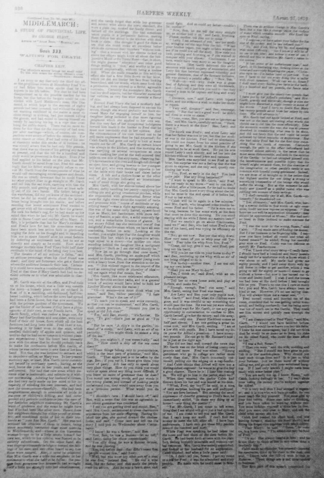 Seth Greens Shad Nursery On The Hudson / Hatching Ground - Harper's Weekly 1872