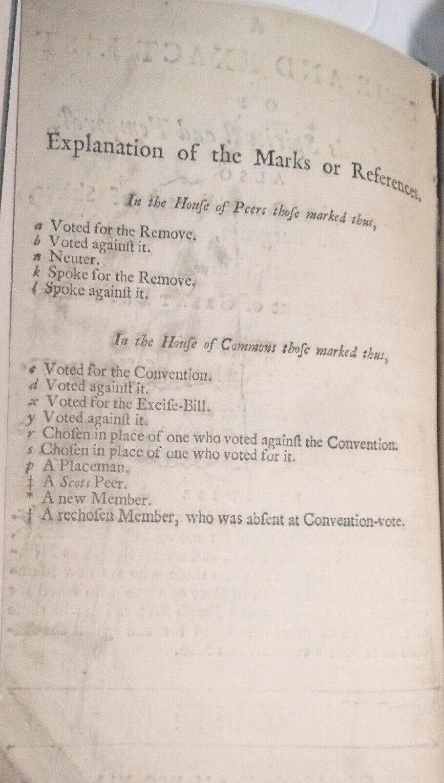 1741 A true & exact list of the lords spiritual & temporal, also of knights...