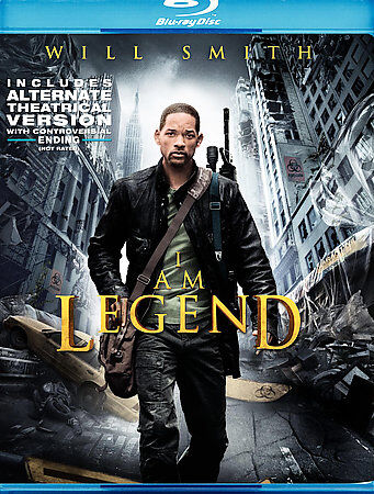 I Am Legend (Blu-ray Disc, Original and Alternate Versions) - Like new