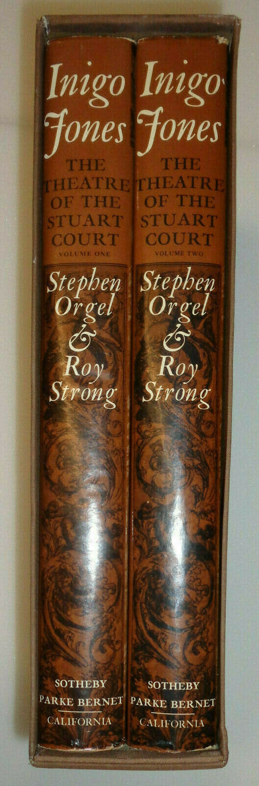 Inigo Jones, the theatre of the Stuart Court - 2 Vol Set 1973 Ltd Ed in slipcase