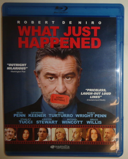 What Just Happened (Blu-ray Disc, 2009) - Like New