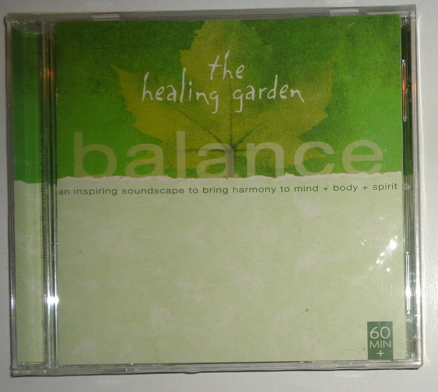 THE HEALING GARDEN : BALANCE  - CD - Brand new - Sealed HG2-8123. 2001