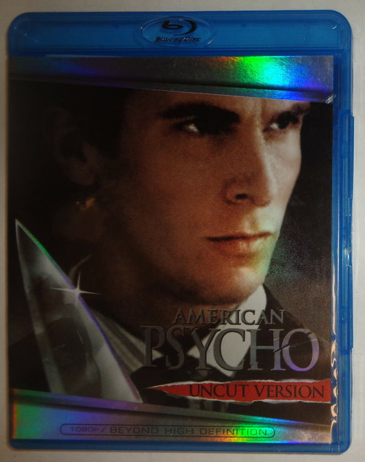 American Psycho (Blu-ray Disc, 2007, Uncut Edition) - Like New