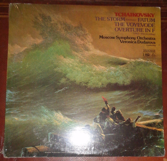 TCHAIKOVSKY: THE STORM, FATUM, VOYEVODE  - LP SEALED PROMO - VERONICA DUDAROVA