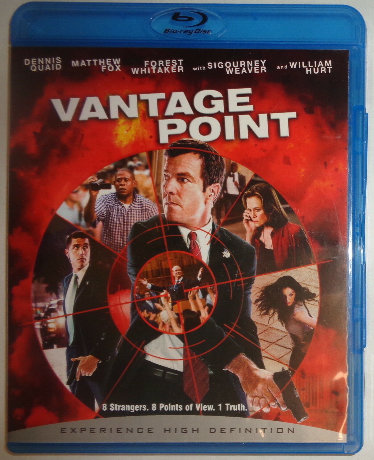 Vantage Point (Blu-ray Disc, 2008) - Like New