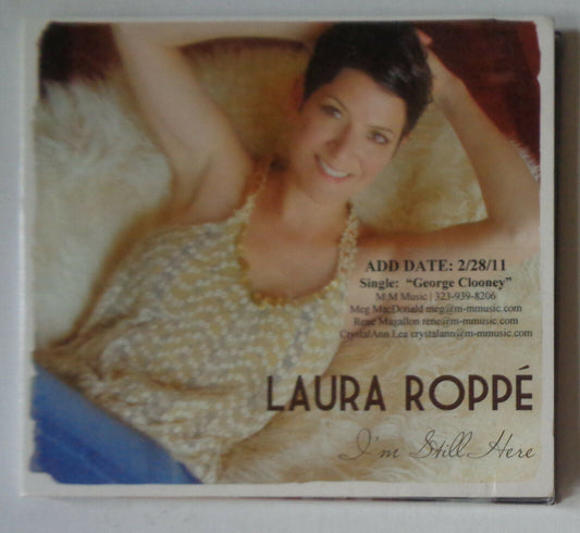 Laura Roppe - I'm Still Here - CD Album - with promo sticker