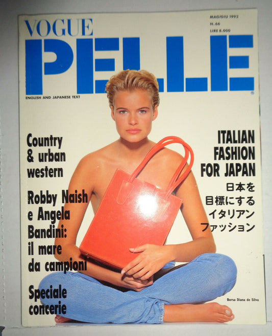 Vogue Pelle,  N. 66, Mag/Gui 1992  - Japanese issue