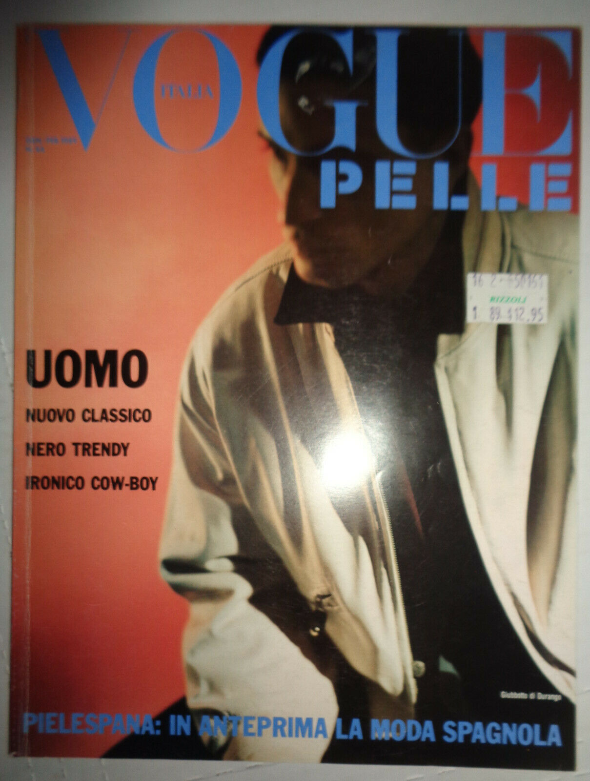 Vogue Italia Pelle,  Gennaio/Febbraio 1989 - N. 46