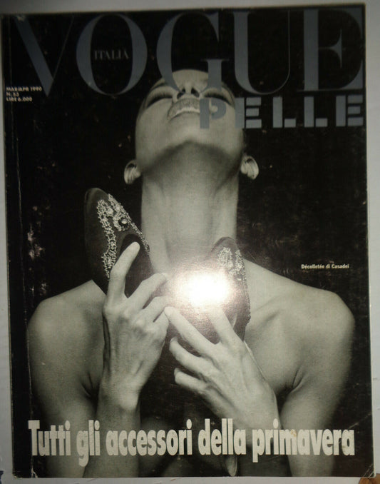 Vogue Italia Pelle, Marzo/Aprile 1990 - N. 53