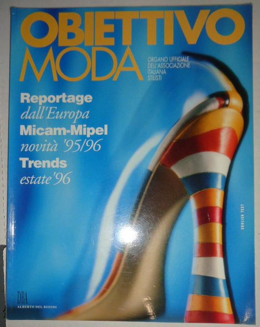 Obiettivo moda N 35 Mag/Ott 1995: organo ufficial associazione italiana stilisti