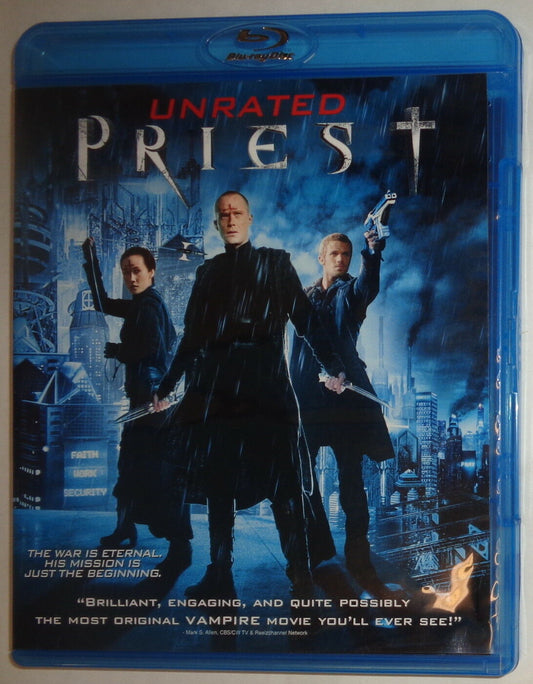 Priest (Blu-ray Disc, 2011) - Like New
