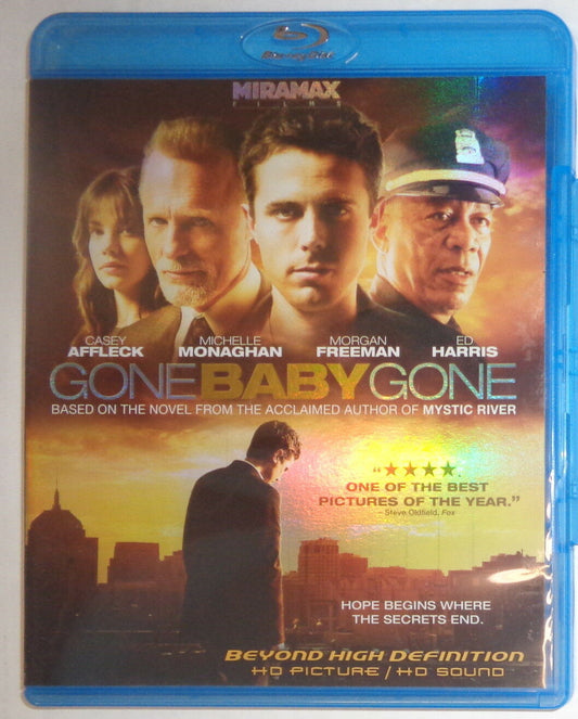 Gone Baby Gone (Blu-ray Disc, 2008) - Like New