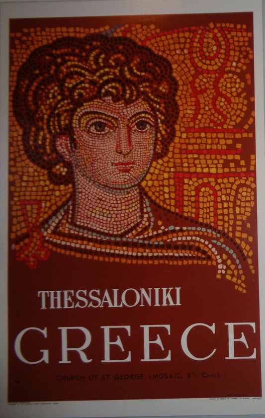 Thessaloniki - Greece - Window card Poster