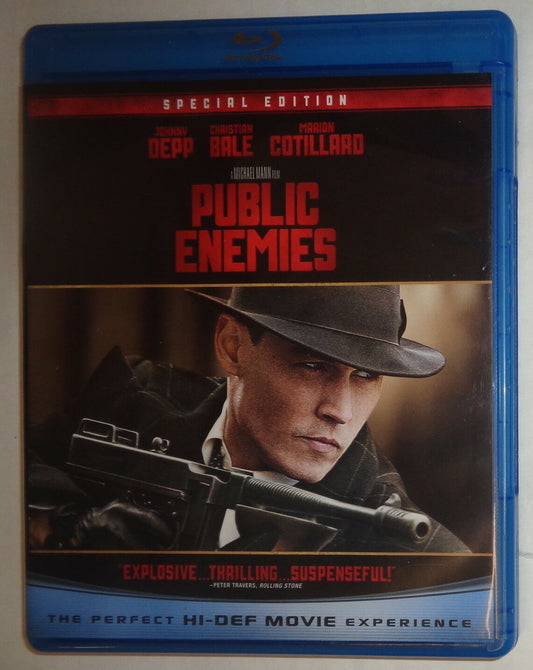 Public Enemies (Blu-ray Disc, 2009, 2-Disc Set, Special Edition; Includes Digita