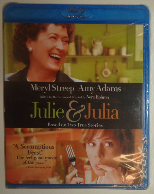 Julie & Julia (Blu-ray Disc, 2009) - sealed - brand new