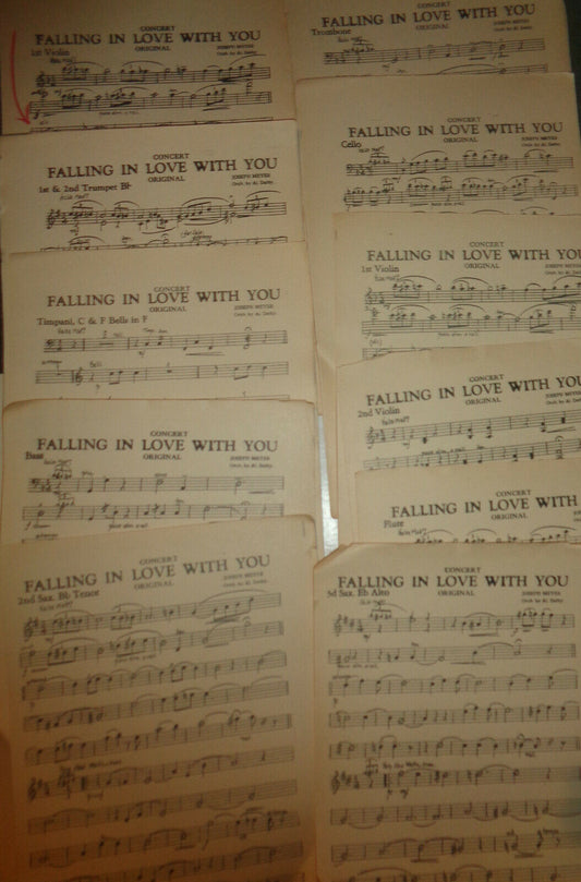 FALLING IN LOVE WITH YOU - CONCERT ORIGINAL - 1926 BY JOSRPH MEYER