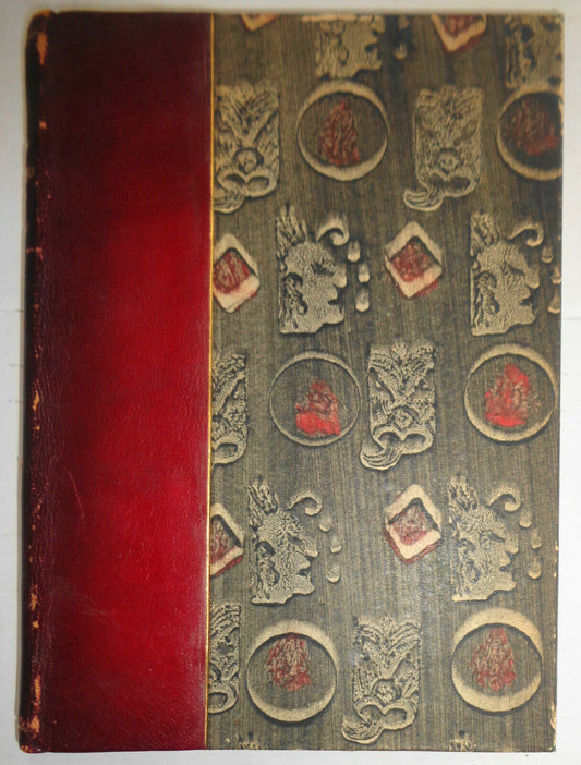 LA CIENCIA MEDICA DE LOS AZTECAS - Luis Rodríguez 1944 -Custom goat-skin binding