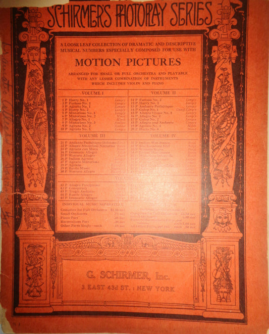 DRAMATIC ALLEGRO - EXTREME TENSION FOLLOWED BY RIOT... Savino 1923 for orchestra